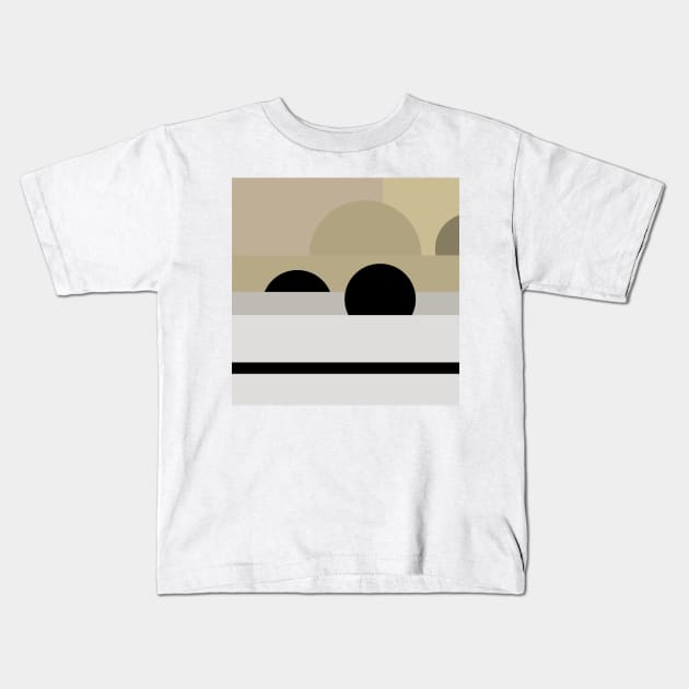 Addition and Subtraction Minimal Design Kids T-Shirt by aldersmith